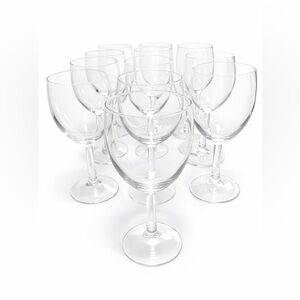 Elegant Clear Wine Glass Set 13ps